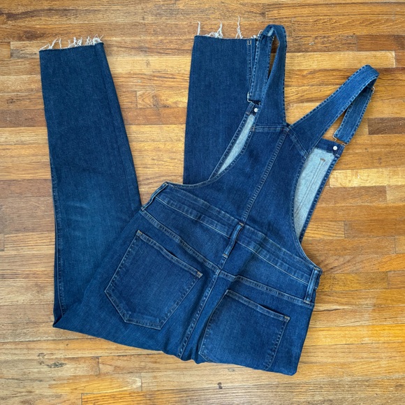 Madewell Women's Skinny Overalls: Eco Edition In Elmdale Wash Size Large NWT - Picture 3 of 9